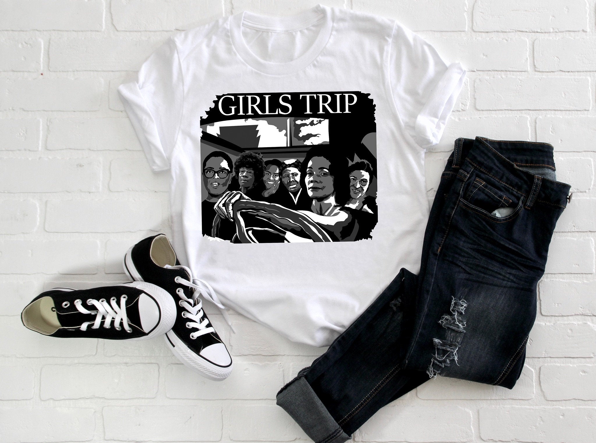 Girls Trip T Shirt Famous Heroes